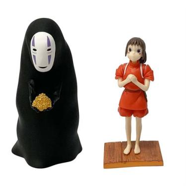 Imagem de Figuras Chihiro E Kaonashi Sem Face Bonecos Viagem De Chihiro Spirited