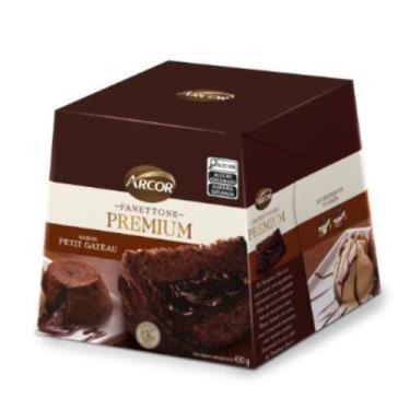 Imagem de Panettone Arcor Premium Sabor Petit Gateau 430G