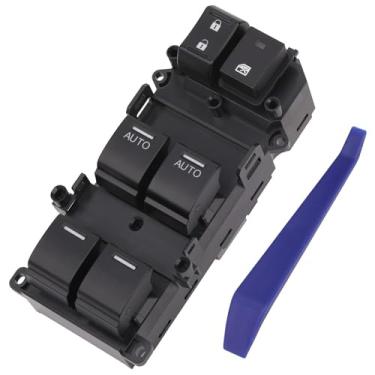 Imagem de Master Window Switch Power Control Button Compatible with Honda Accord EX/EX-L 2008-2012, Replacement OEM 35750-SZA-A31 Double Auto White Light
