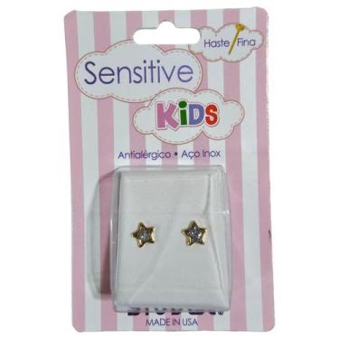 Imagem de Brinco Studex Sensitive Kids Aço Cirúrgico e Esterilizado Modelos