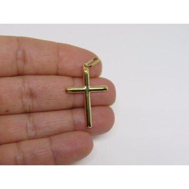 Imagem de Pingente Masculino Cruz Crucifixo 2.7cm Ouro 18k 750 - DR Joias