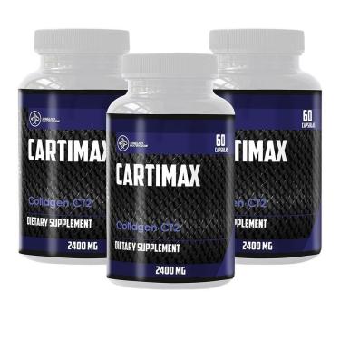 Imagem de Kit Cartimax 3 Un Colágeno Tipo 2 60 Cáps - Coelho Nut