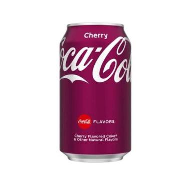 Imagem de Refrigerante Coca Cola Cherry Cereja Lata 330ml - Coca-Cola