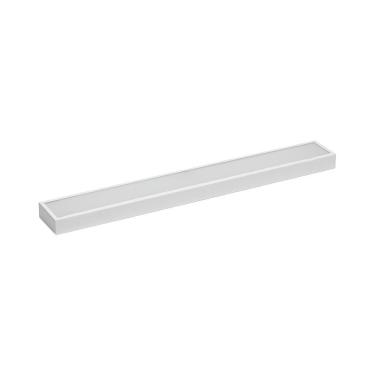 Imagem de Luminária Led Save Energy Compact Linear De Sobrepor 18w Bivolt Branco 3000k Luz Amarela
