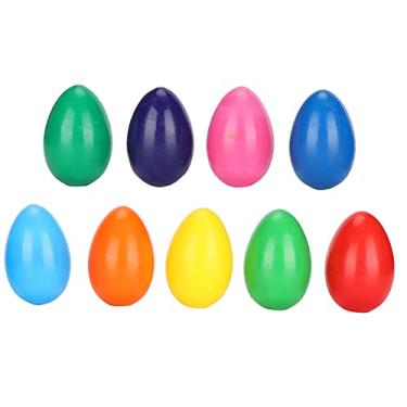 Imagem de GLOGLOW 9 Peças de Giz de Cera para Ovos, Ferramentas de Desenho de Arte Laváveis ​​para Crianças Com Caixa de Bandeja de Armazenamento, Giz de Cera Não Seguro para Crianças Acima de 3