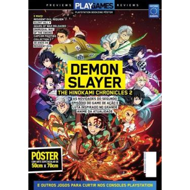 Imagem de Livro - Demon Slayer: Hinokami 2 - Arte Vertical - Superpôster PlayGam
