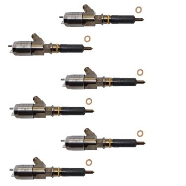 Imagem de HATRYIDA Injetor de combustível 6PCS 10R7938 para pavimentadoras de asfalto Caterpillar AP500E AP555E BG500E BG555E