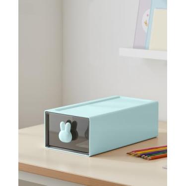 Imagem de Organizador de mesa de escritório com gavetas, estojo multifuncional para lápis e caneta, organizador de mesa para escritório e casa DJA1240-02