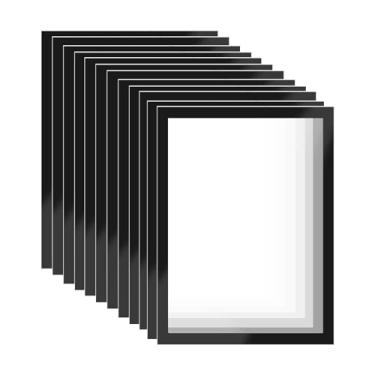 Imagem de Generic Conjunto de 12 Porta-Retratos para Placas e Avisos Diários, 8,5 x 11 polegadas, para Loja, Instruções e Janelas. Ideal para exibir recados, instruções