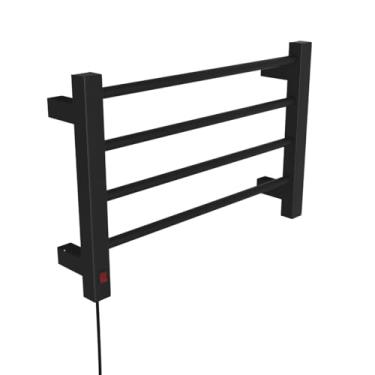 Imagem de Toalheiro Térmico Circolare Uno 127V Esquerdo - Preto