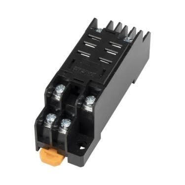 Imagem de 20 peças/lote PTF08A base de soquete de relé de 8 pinos para LY2 HH62P