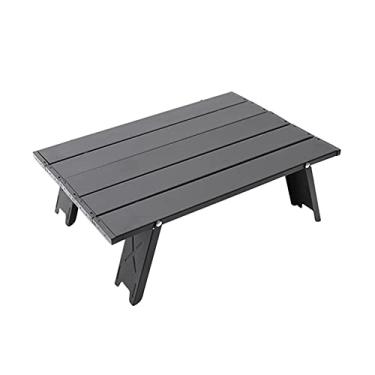 Imagem de LXPYMXDP Mesa dobrável portátil, mesa de acampamento, mini mesa dobrável portátil para fogão, mesa de piquenique, piquenique, churrasco, mesa dobrável e leve