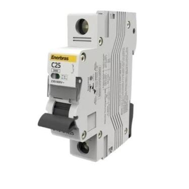 Imagem de Disjuntor Termomagnético Monopolar Enerbras - 50 A - Bruno Acabamentos