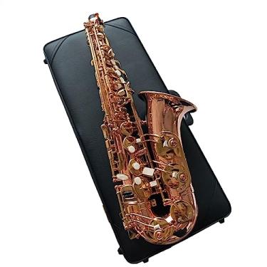 Imagem de Saxofone alto profissional Eb Fósforo Cobre Ouro Chave Sax Alto com Acessórios