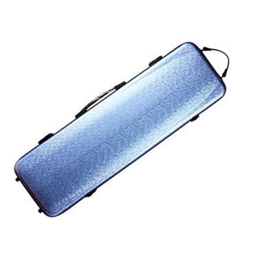 Imagem de Estojo De Violino Tamanho 4/4 Leve Caixa De Fibra De Carbono À Prova D'água Violino Quadrado Estojo Com Higrômetro Tamanho Completo Estojo de Violino (Color : 02)