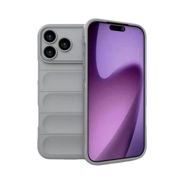 Imagem de Capa Protetora De Silicone Luxuosa Para iPhone AirBag Armor pro Max 16