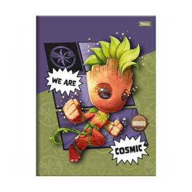 Imagem de Caderno Brochura Capa Dura Groot 80 Folhas 200 X 275mm Foroni Estampa 1