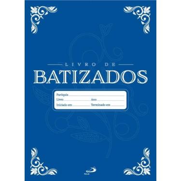Imagem de Livro de Registro - Batizado