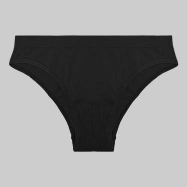 Imagem de Calcinha Lupo Loba Biquíni Sem Costura 40400, Preto, GG