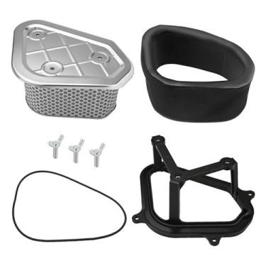 Imagem de Filtro de ar + suporte de gaiola com conjunto de parafuso de vedação para Kawasaki Prairie Brute Force 650 700 4x4 KF700 KFX700 2003-2013 11013-0001