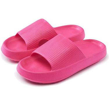Imagem de Pantuflas Rosyclo Cloud Pillow para Casa Antideslizantes de Secado Ráp