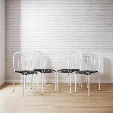 Imagem de Kit 4 Cadeiras de Jantar Varanda Cozinha Sala de Estar Epoxi 544.arc -