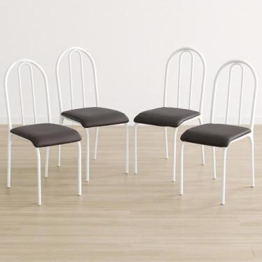 Imagem de Kit 4 Cadeiras de Jantar Varanda Cozinha Sala de Estar Epoxi 544.arc -