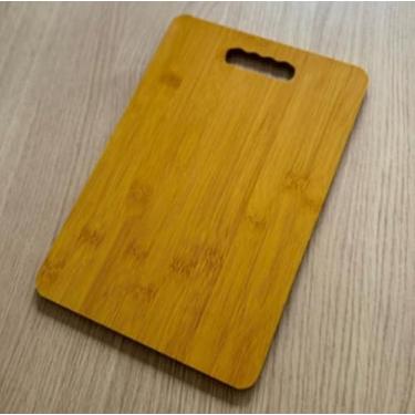 Imagem de Tábua de Corte Multiuso de Madeira, 40x24 cm, para Legumes e Carne