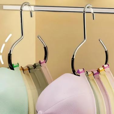 Imagem de 2 cabides para cachecol, cinto, anel, antiderrapante, organizador para chapéus, colete, gravatas, xales, pashminas