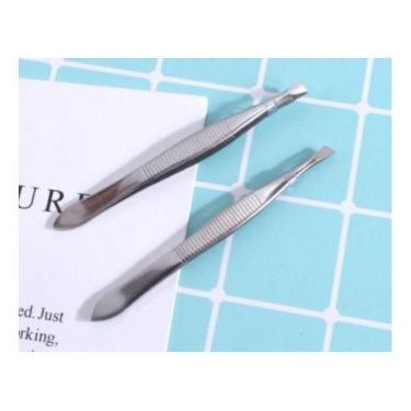 Imagem de Pinça Profissional Em Aço Inoxidável Para Sobrancelha 1 Peça - oem