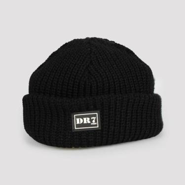 Imagem de Gorro DR7 Street Classic Logo - Preto-Unissex