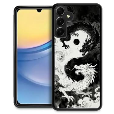 Imagem de ZHEGAILIAN Capa compatível com Samsung Galaxy A15, moldura de TPU macio, cobertura total, antiderrapante, à prova de choque, proteção de absorção compatível com Samsung Galaxy A15, capa para homens