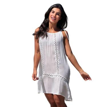 Imagem de Saída de Praia Regata com Alça de Amarrar-Feminino