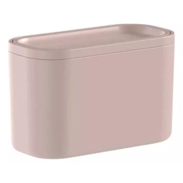 Imagem de Lixeira de Bancada Basculante Bold - Rosa Duna - OU