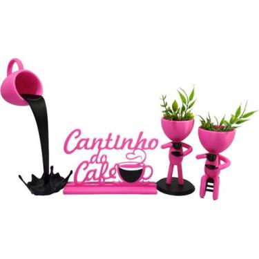 Imagem de Cantinho Do Café Vasos Bob Plantas Xícara Flutuante - Ss3Dtek