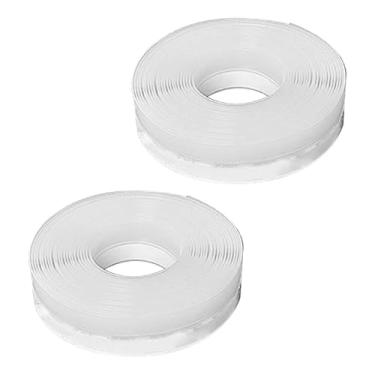 Imagem de Generic 2x Vedação de Porta, Batente de Porta Transparente Fácil de Instalar com Autoadesivo 10 metros para Janela, Box de Chuveiro e Vidro, 25 Mm de Largura