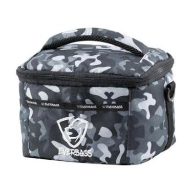 Imagem de Bolsa Térmica Fitness Lancheira Portátil Viagem Passeio Frasqueira Marmita Alça de Ombro Lateral-Unissex