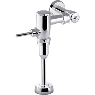 Imagem de Kohler K-76318-CP PRIMME Válvula de descarga manual para mictório cromado polido de 0,5 gpf