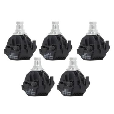 Imagem de Naroote Braçadeira de Perfuração de Isolamento Eficiente Sem Descascamento Divisor de Cabo de Alta Baixa Tensão para Projetos de Energia PVC Cobre 5 Peças Presente para Eletricistas (JJC-2)