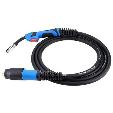 Imagem de Estink Tocha de Soldagem MIG, MB15AK EURO STANDARD CONECTOR de 3,8m de Super Flexível Mono Cable Mangueira Leve Robusta Spring Kink Protection para Soldagem a Gás