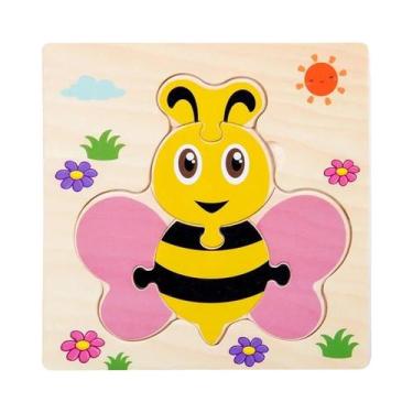 Imagem de Quebra-Cabeças Educacionais 3D De Madeira Para Crianças, Tangram De An