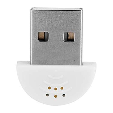 Imagem de Cosiki Mini Microfone de Fala de Estúdio usb: Microfone de Gravação Com Cancelamento de Ruído de Alta Fidelidade para Pc Mac-plug and Play para Skype, Chat (Branco)
