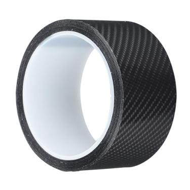 Imagem de Cosiki Película Protetora de Fibra de Carbono, Adesivo para Porta de Carro, Resistente a Arranhões, Adesivo para a Maioria Dos Carros, Caminhões, Suvs, 3cm X, Preto (#2)