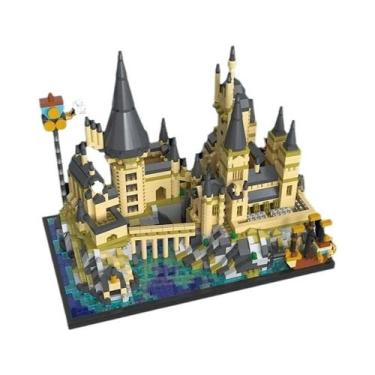 Imagem de Conjunto De Blocos De Montar Criativos De Castelo Mágico Da Escola De 