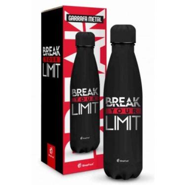 Imagem de Garrafa térmica metal neo 500ml - break your limit - BRASFOOT