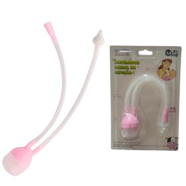 Imagem de Aspirador Nasal Infantil de Sucção para Menina, Rosa