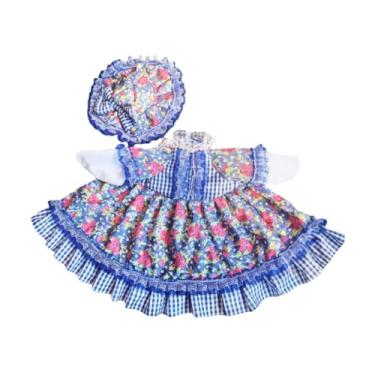 Imagem de WeiLaiKeQi Roupa de Ganso para, Roupa de Ganso de Jardim com Chapéu para Decoração de Festa na Piscina no Quintal, Azul