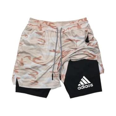 Imagem de Shorts Esportivos Masculinos De Secagem Rápida Para Corrida E Treiname