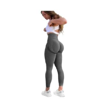 Imagem de Calças De Yoga Sem Costura Femininas Outono Inverno XS XL Leggings Jus