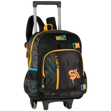 Imagem de Mochila de Rodinhas Escolar Infantil Menino Criança com Alça Acolchoad